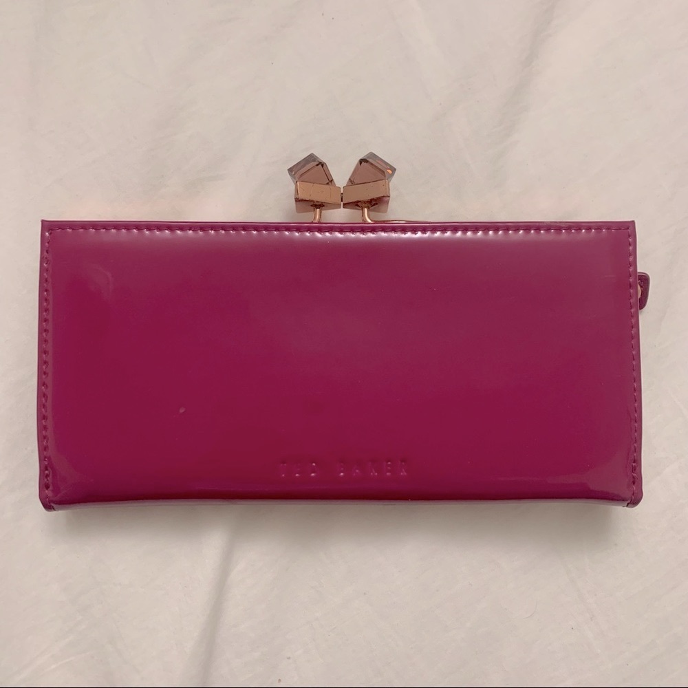 Ted Baker - Magenta Long Wallet